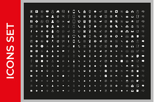 icons set, an Outline Icon by Lakhan1998