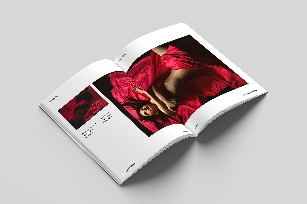 Photography Portfolio Template, a Brochure Template by GoldenGrid Studio (Photo 10 of 12)