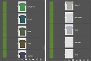 T-Shirt Mock-Ups Front, a Presentation Template by Gordon Designs (Thumbnail 7 of 9)