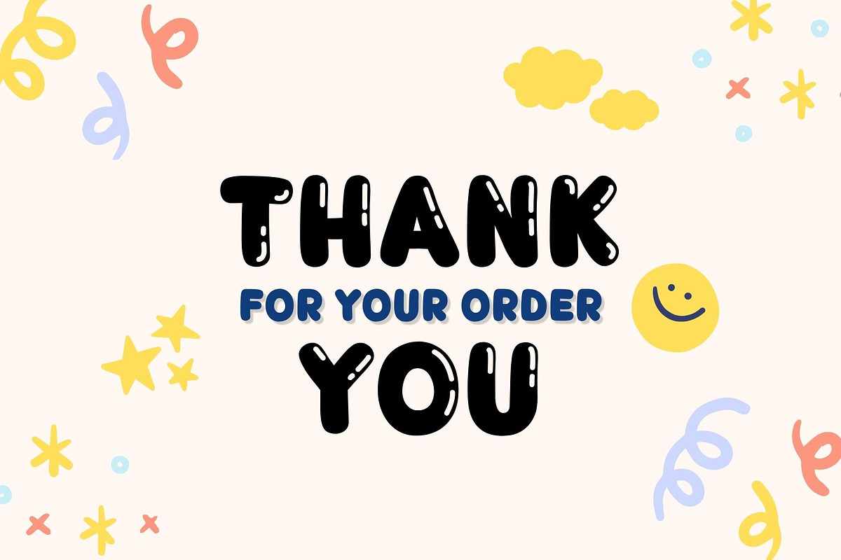 Fox Chubby : 4 Font Styles, a Handwritten Font by Fox7 By Rattana (Photo 13 of 13)