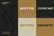 Bigtrack, a Handwritten Font by Nathatype (Thumbnail 8 of 15)