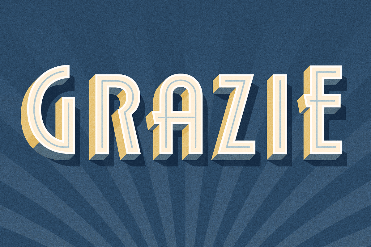 Adelios Layered Font preview 6