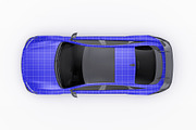 2025 Performance EV Sedan Mockup, an Advertising Mockup by Halal Graphic Studio (Thumbnail 10 of 12)