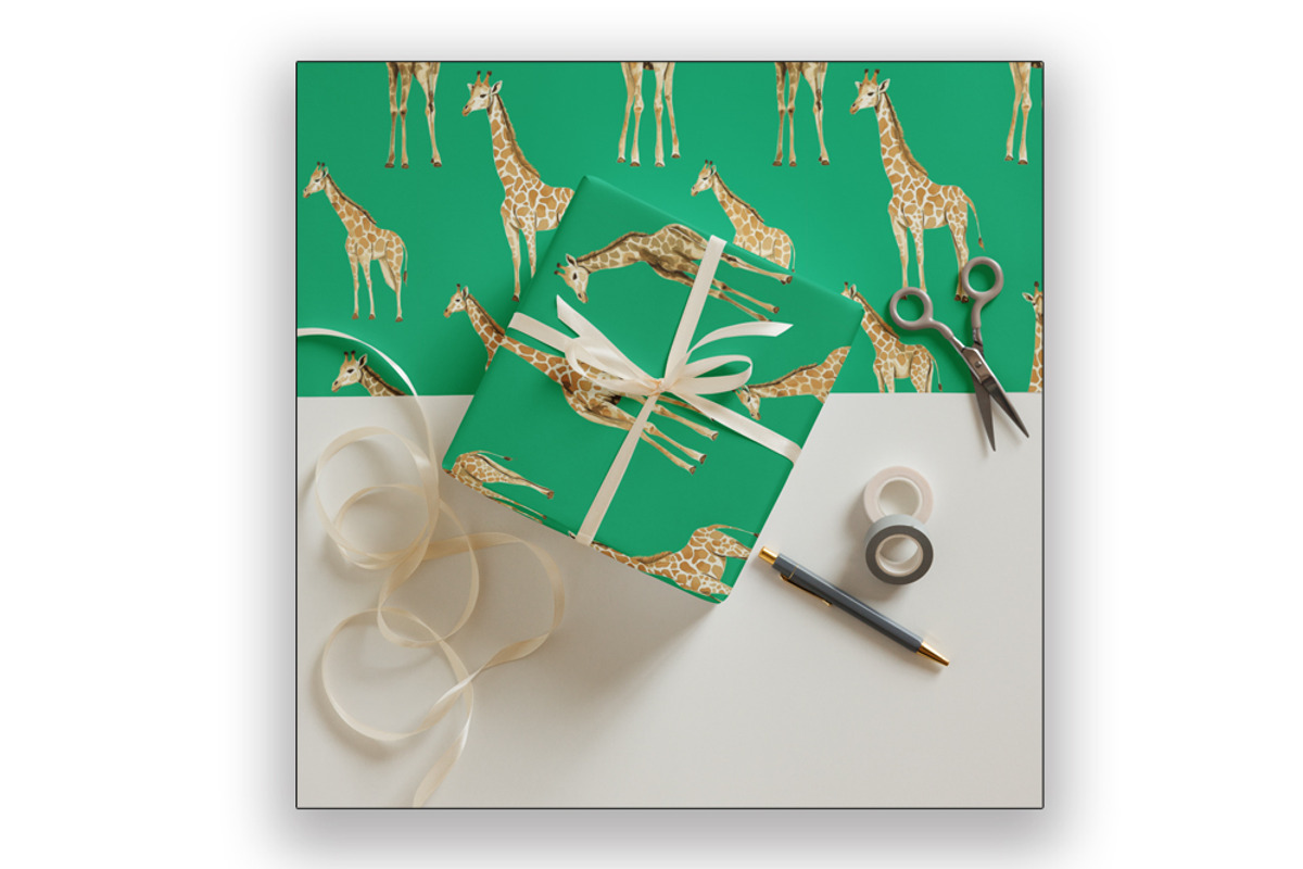 Giraffique – Giraffe Pattern, an Animal Illustration by Brush Berry Studios (Photo 3 of 4)