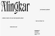 Alingkar, a Serif Font by Bagerich Type Foundry (Thumbnail 16 of 16)