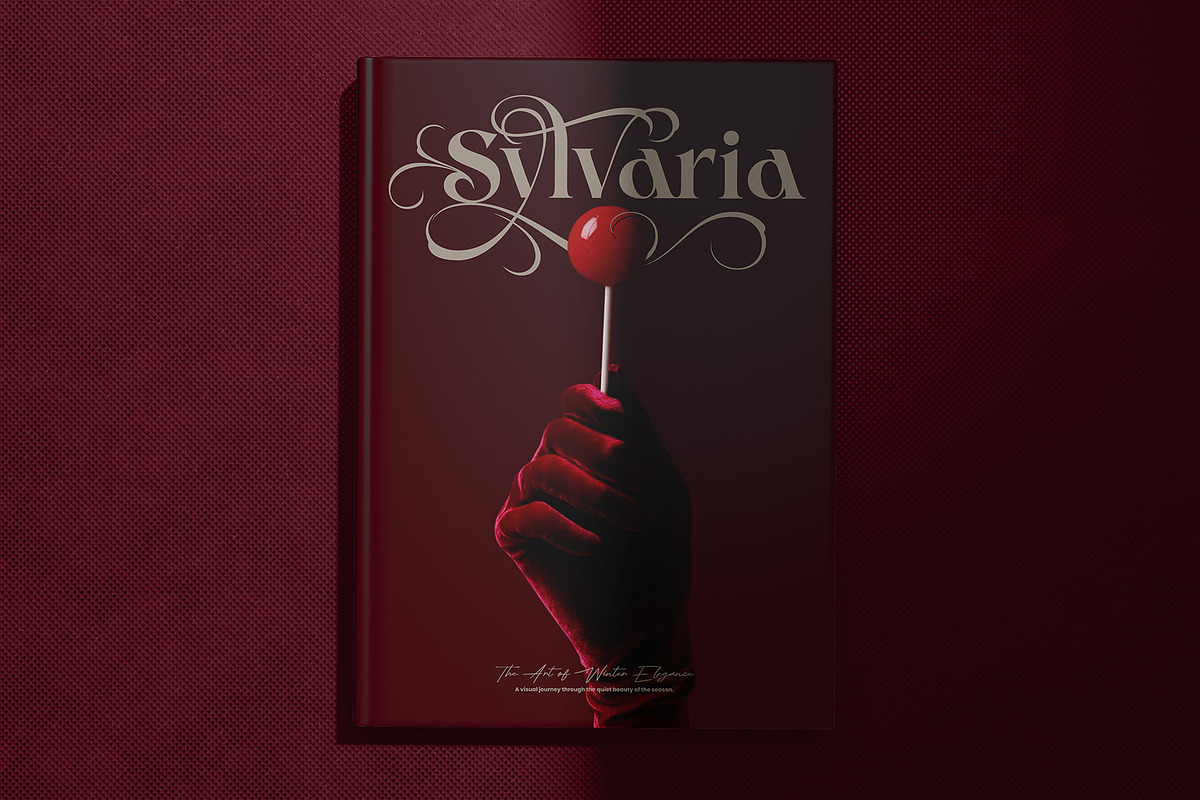 Sylvaria - Elegant Christmas Font, a Serif Font by Inviline.co (Photo 9 of 10)