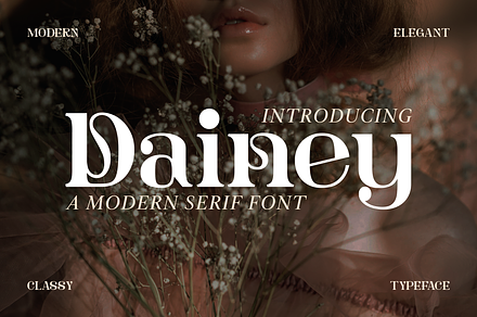 Dainey Modern Serif Font