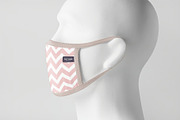 Face Mask Mock-up, a Mask Mockup by zippypixelstudio (Thumbnail 7 of 16)