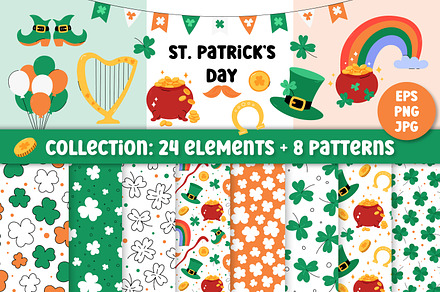 St Patrick's Day Vector Collection