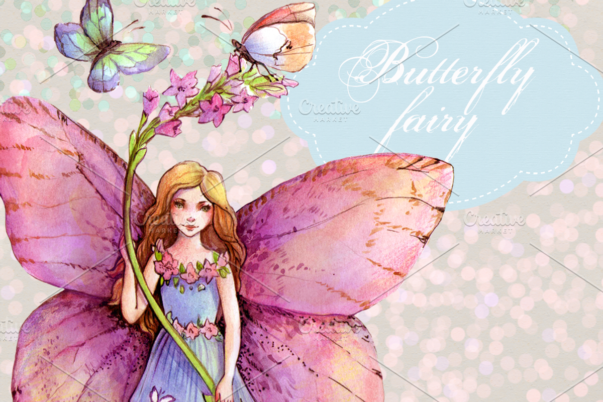 Watercolor Fairytale Forest, an Illustration by Whimseez (Photo 2 of 6)