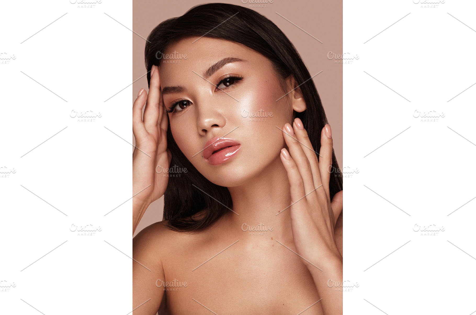 Beautiful delicate woman of oriental, a Beauty & Fashion Photo by KOBRIN|PHOTO