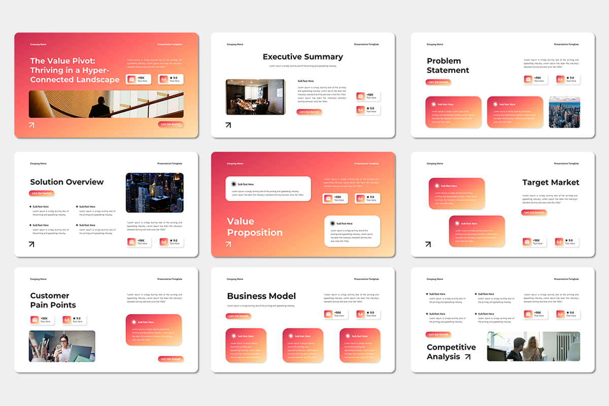 Modern Business Plan - Google Slides, a Presentation Template by QR Design Studio (Photo 2 of 3)