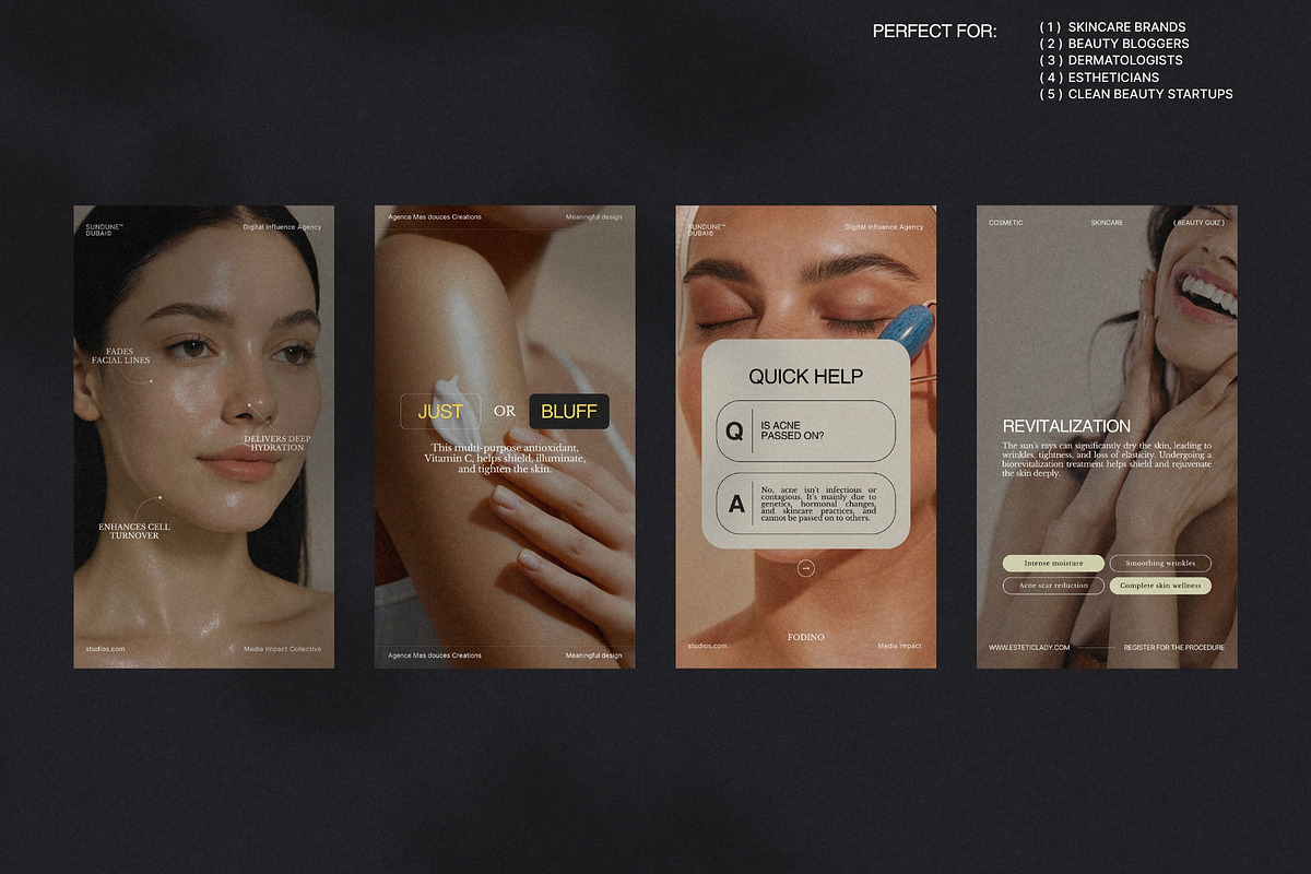 Minimal Story Kit for Skincare preview 3