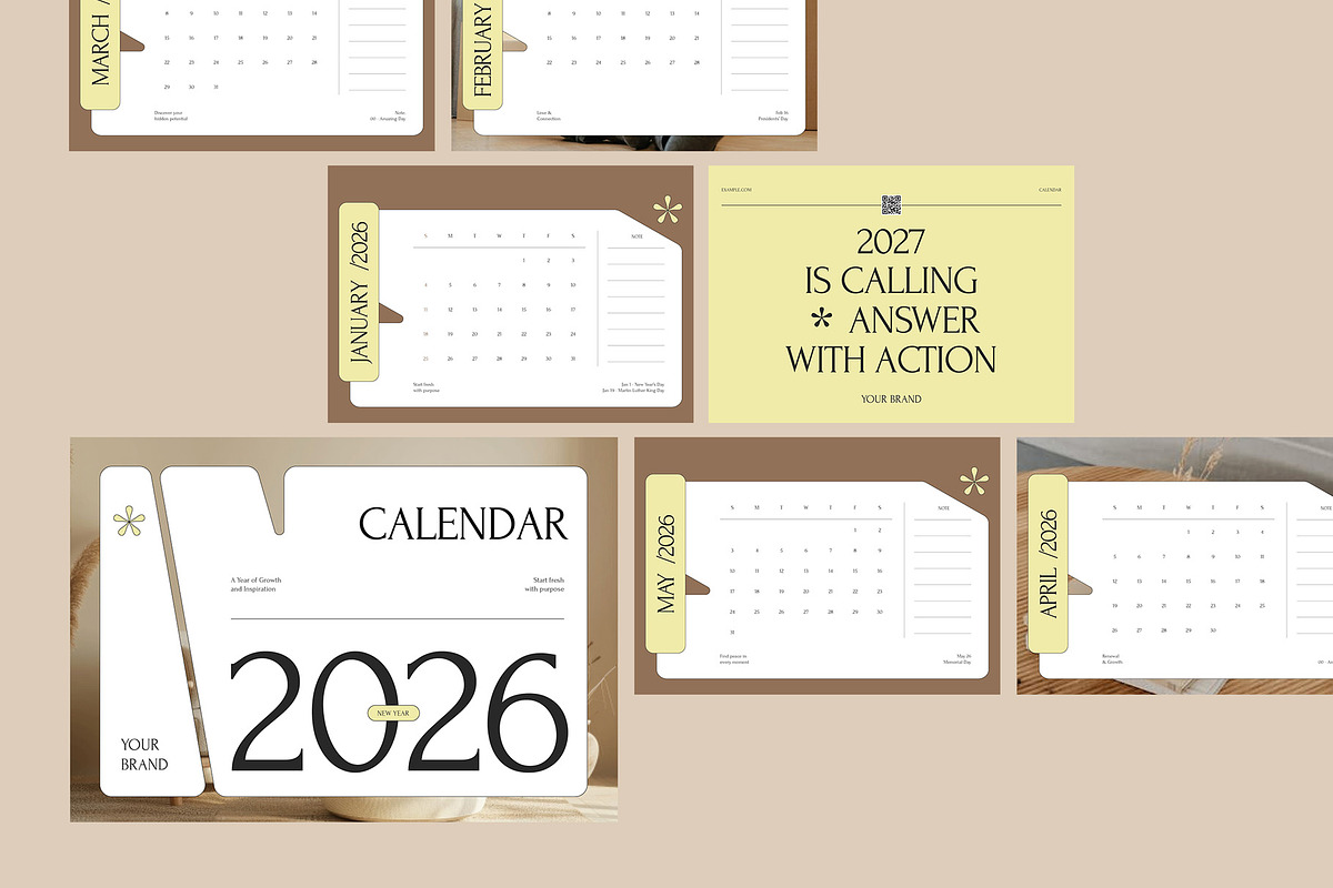 2026 Desk Calendar - FNER preview 2