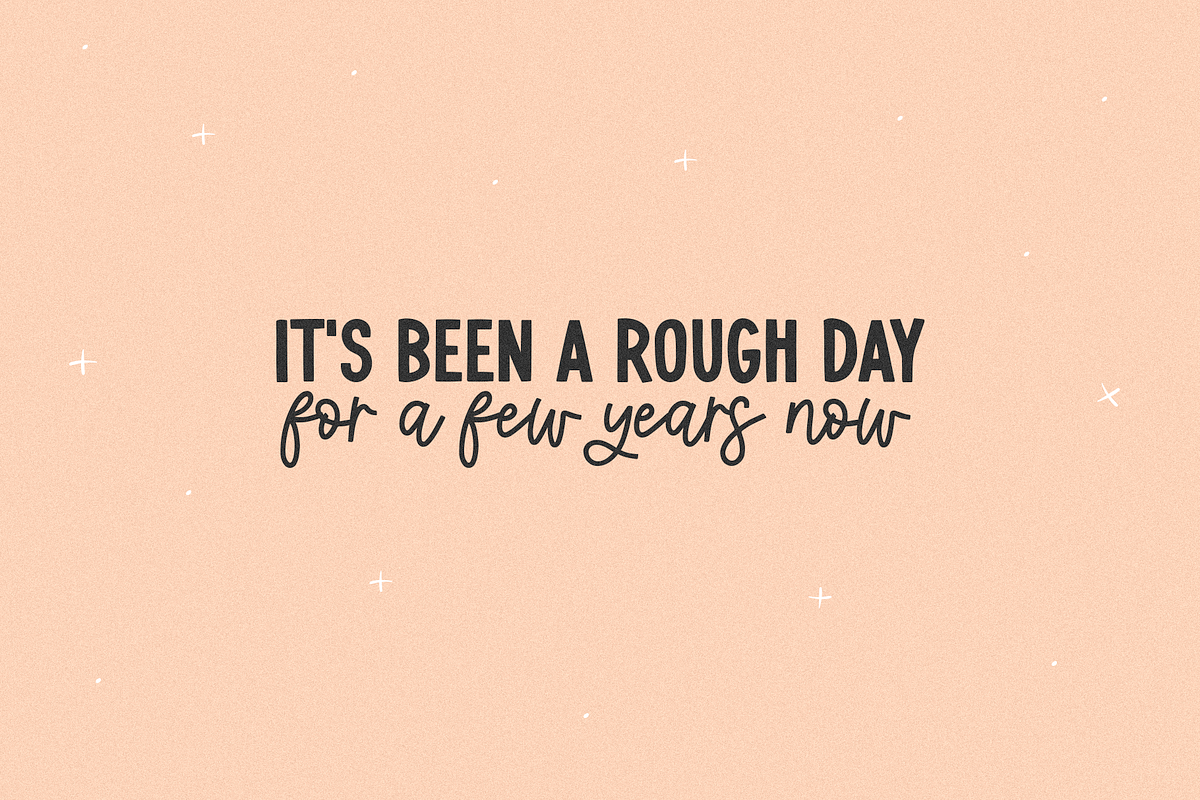 Tired Girls Club | Cute Font Duo, a Sans Serif Font by KA Designs (Photo 4 of 12)