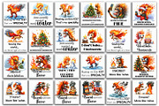 Sarcastic christmas animals year, an Animal Illustration by ElenazlataArt (Thumbnail 2 of 4)