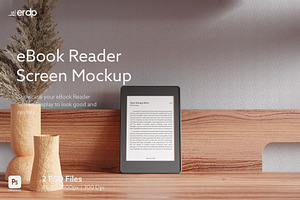eBook Reader Mockup