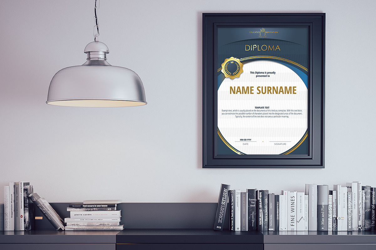 Appreciation Certificate Templates, a Stationery Template by inshader (Photo 12 of 17)
