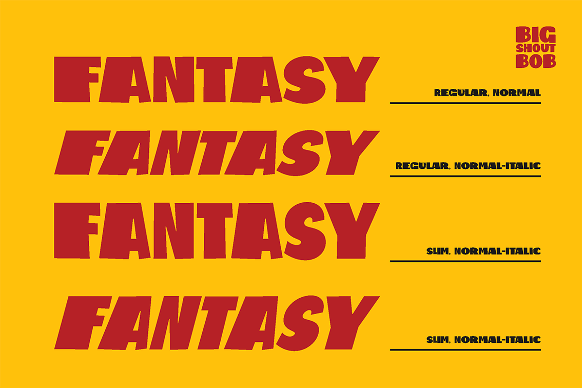 Big Shout Bob - Block Font, a Sans Serif Font by tokokoo (Photo 3 of 12)