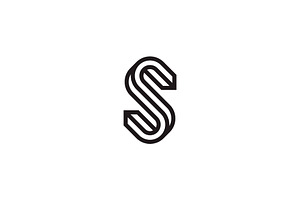 Letter S 3d View Line Logo, a Branding & Logo Template by kurostd