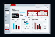 SaaS UI Kit for Financial Management, a Device Mockup by gvanabas (Thumbnail 2 of 8)