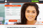 Edu Courses - Landing Page PSD, a Landing Page Template by imithemes (Thumbnail 2 of 5)