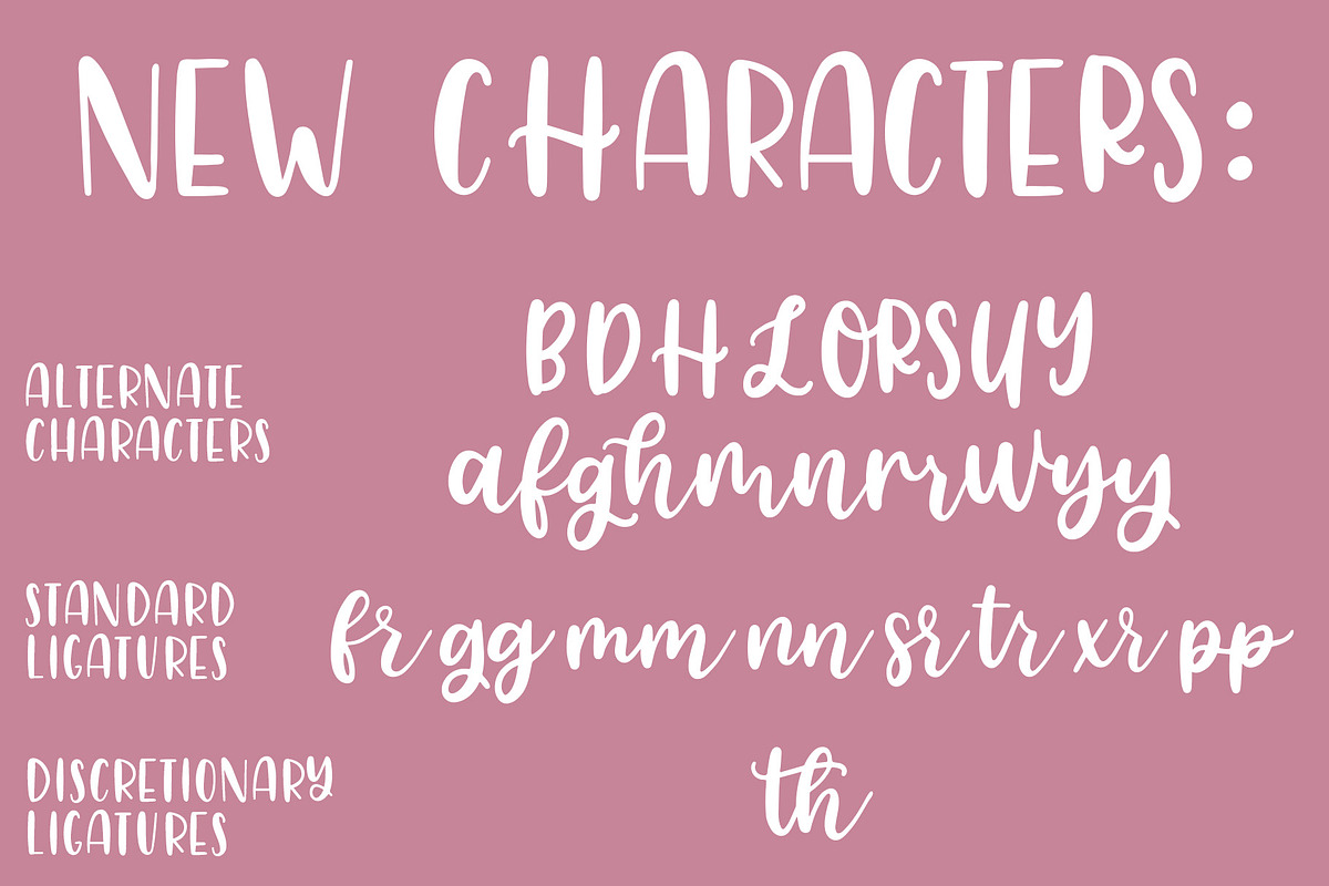Lovely Letters Handwritten Script preview 7