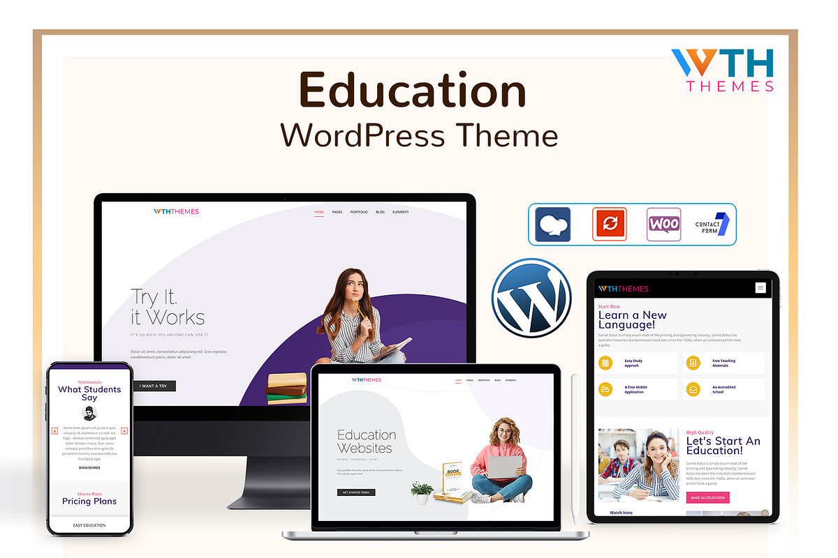 Education Responsive WordPress Theme, a WordPress Template by MultipurposeThemes (Photo 4 of 5)