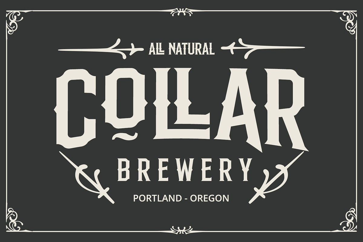 Whitecopy, a Symbol Font by Vintage Division (Photo 5 of 15)