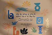 Eclectic Boho Retro Summer Graphics, a Texture Illustration by Laras Wonderland (Thumbnail 7 of 9)