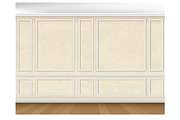 The wall of classic interior. Vector, a Decorative Illustration by belander (Thumbnail 3 of 7)