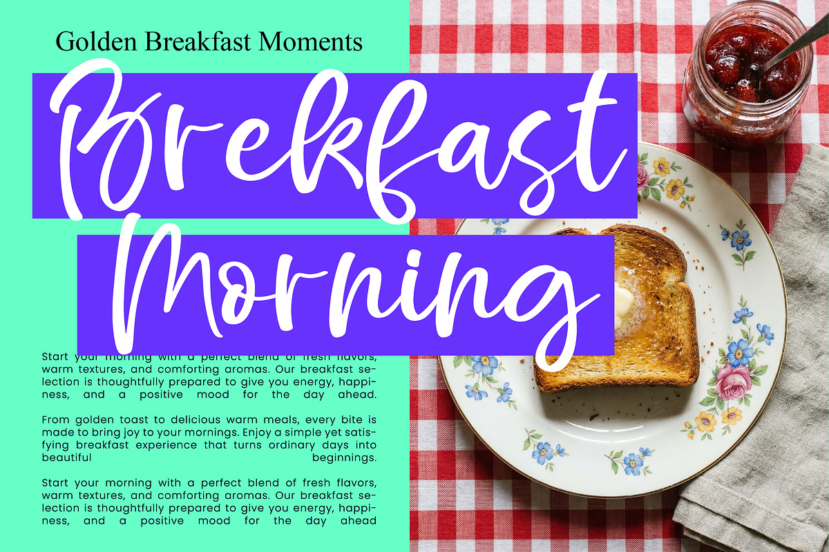 Sugar Blushy Modern Handwritten, a Script Font by Letterena Studios Script (Photo 3 of 10)