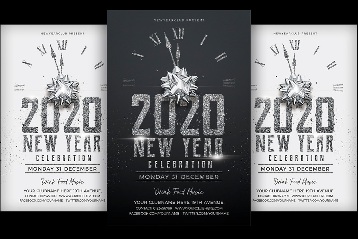 New Year Party, a Flyer Template by DesignWorkz (Photo 1 of 2)