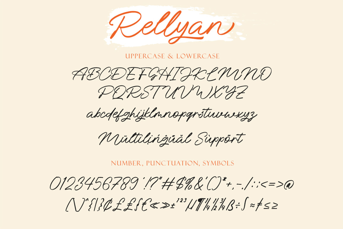 Rellyan, a Script Font by Gatype (Photo 5 of 7)