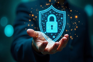 Cyber security data protection, a Technology Photo by Artonix