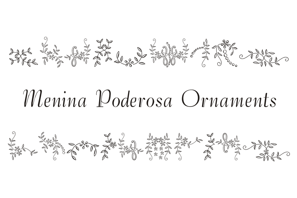 Menina Poderosa Ornaments