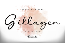 Gillagen Script Font