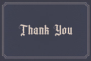 Dutch Brigade - Modern Blackletter, a Blackletter Font by Typefactoryco (Thumbnail 9 of 9)