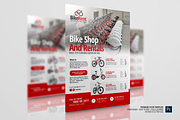 Bicycle Rental Company Flyer, a Flyer Template by PSDPixel (Thumbnail 4 of 5)