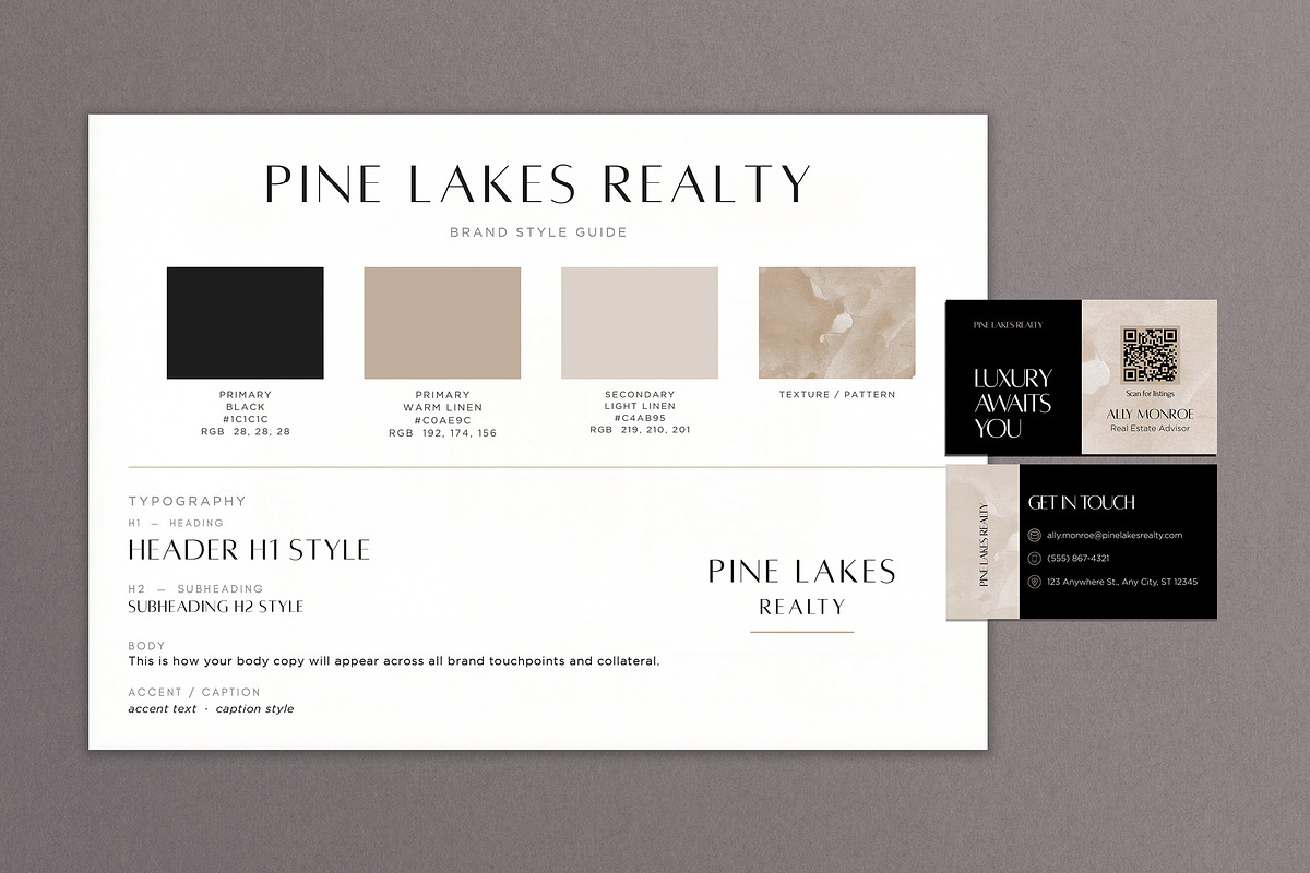 Real Estate Brand Style Bundle, a Flyer Template by Unravel (Photo 11 of 11)