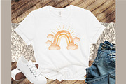 Watercolor Boho Rainbow Clipart Bund, an Illustration by Sublimation Artist (Thumbnail 4 of 6)