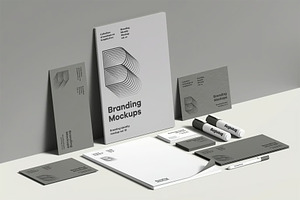 Branding Stationery Mockup, a Product Mockup by zippypixelstudio