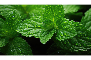 aromatic sprig herb ai generated, a Nature Photo by pikepicture