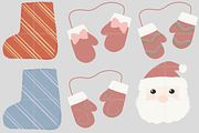 Christmas Clipart Illustration, a Seasonal Illustration by tchastudio (Thumbnail 6 of 7)