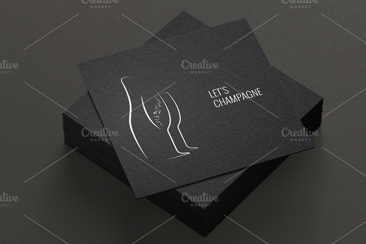 Champagne bottle, an Object Illustration by PushLogo (Photo 3 of 3)