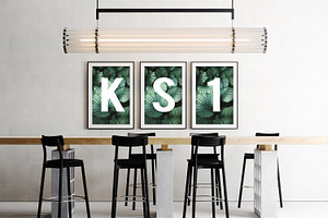 Modern Triple Poster Frame