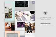 Victoria Instagram Posts Layouts, a Social Media Template by The Iconic (Thumbnail 2 of 8)