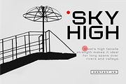 Zean Sharp Geometric Tech Font, a Sans Serif Font by Ebad Designs (Thumbnail 3 of 10)