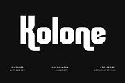 Kolone Creative Sans Serif, a Sans Serif Font by Artiveko (Thumbnail 1 of 8)