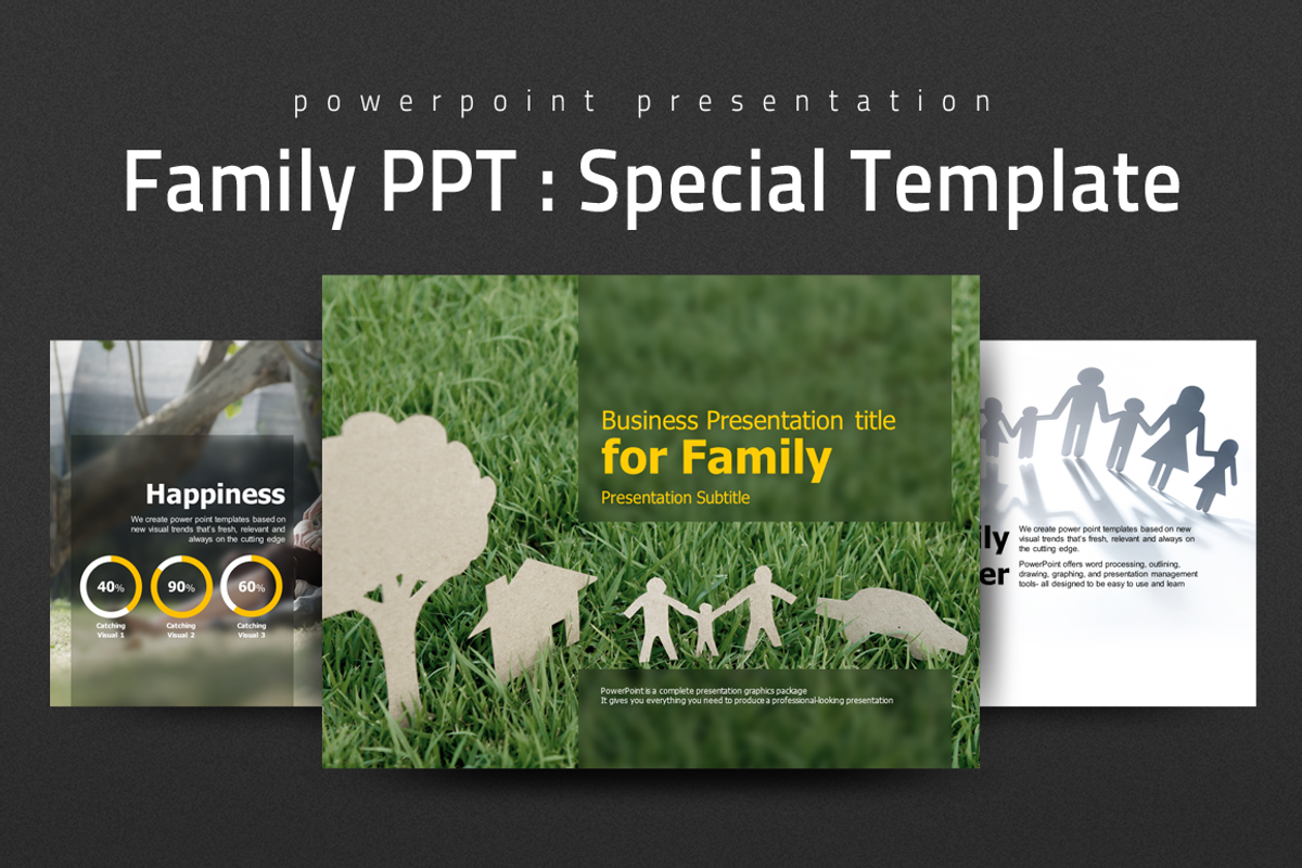 Family PPT, a Presentation Template by GoodPello